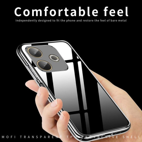 Силиконовый ультратонкий чехол MOFI Ming Series для OPPO A5 Pro 4G / 5G Global - прозрачный