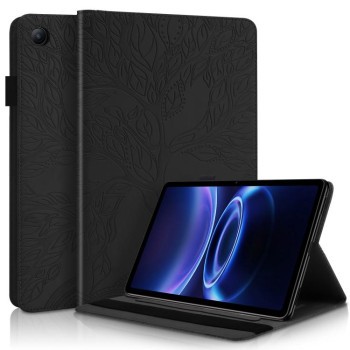 Чохол-книжка Tree Life Series Embossed Leather на Xiaomi Redmi Pad 2 SE 9.7 2026 — чорний