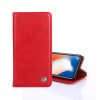 Чехол-книжка Non-Magnetic Retro Texture для Samsung Galaxy S22 Plus 5G - красный