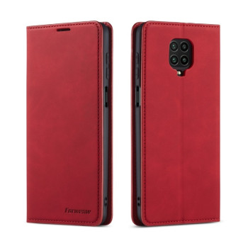 Чехол-книжка Forwenw Dream Series для Xiaomi Redmi Note 9S / Note 9 Pro / Note 9 Pro Max - красный