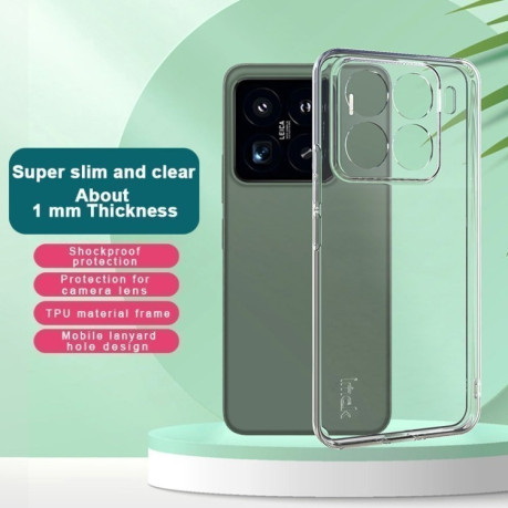 Протиударний чохол IMAK UX-5 Series на Xiaomi 15 Pro 5G - прозорий