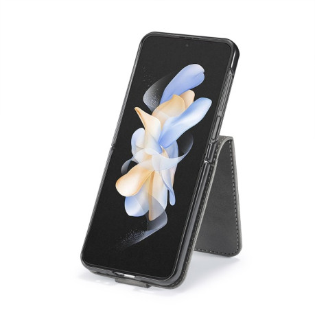 Чохол книжка LC.IMEEKE Calf Texture Samsung Galaxy Flip 5 5G - сірий