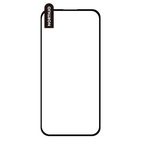 Защитное стекло NORTHJO A++ Screen Protector Full Glue Silk Printing на iPhone 17 Pro Max - чернное