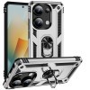 Противоударный чехол HMC 360 Degree Rotating Holder на Xiaomi Redmi Note 13 Pro 4G / Poco M6 Pro 4G - серебристый