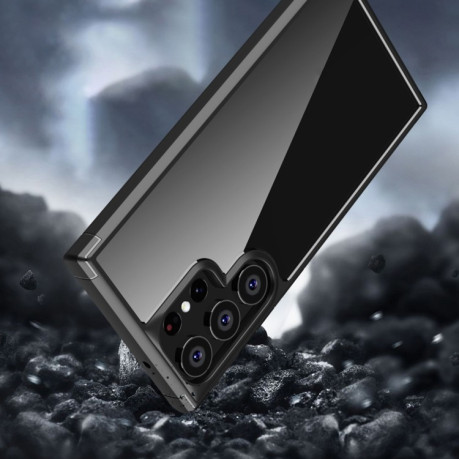 Противоударный чехол iPAKY Star King Series на Samsung Galaxy S23 Ultra 5G - черный