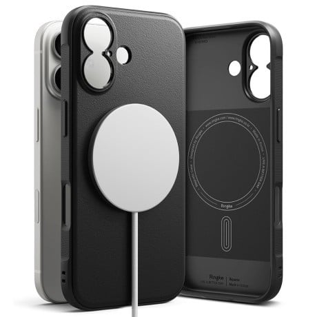 Оригінальний чохол Ringke Onyx Magnetic з MagSafe на iPhone 17 - Black