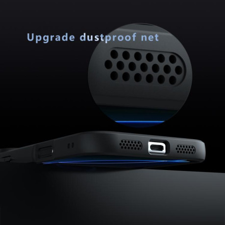 Противоударный чехол Armor Precise Hole PC Hybrid TPU для iPhone 17 Pro - черный