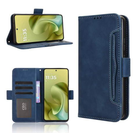 Чохол-книжка Skin Feel Calf для Motorola Moto G86 Power 5G - синій