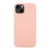 Силіконовий чохол Solid Color Liquid на iPhone 14 Plus - світло-рожевий