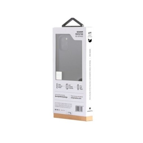 Оригинальный чехол UNIQ etui Vesto Hue на iPhone 11 Pro Max - черно-белый