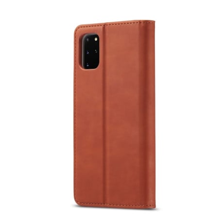 Чохол книжка LC.IMEEKE LC-002 Series Samsung Galaxy А71 - коричневий