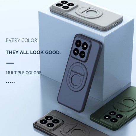 Протиударний чохол Magsafe Hidden Fold Holder на Xiaomi 14 Pro - сірий