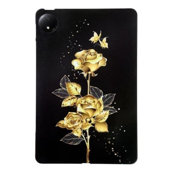 Чохол Color Painting Pattern Smart для Redmi Pad SE 8.7 4G - Golden Rose