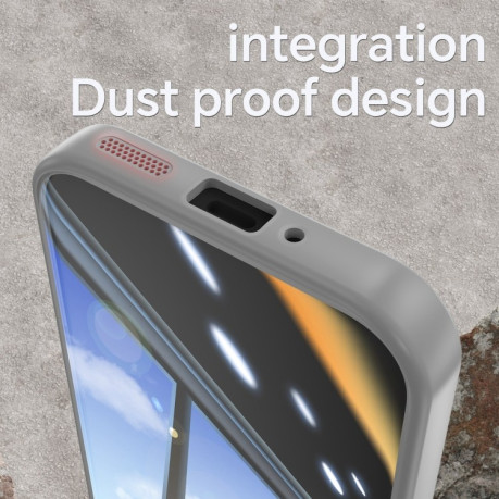 Протиударний чохол Acrylic Hybrid TPU Armor Shockproof для Google Pixel 9 Pro XL - сірий