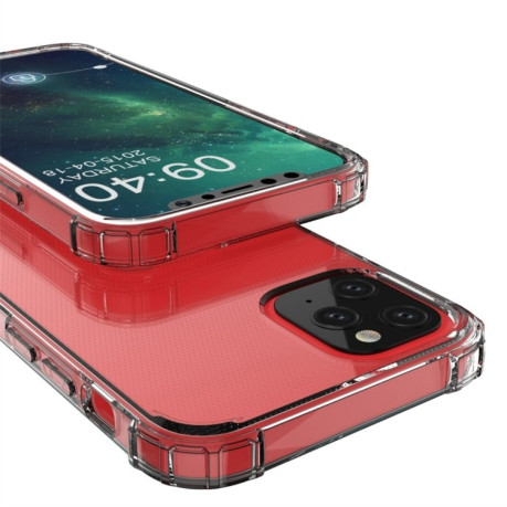 Противоударный силиконовый чехол на iPhone 12 Mini - прозрачный