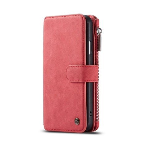 Кожаный Чехол-кошелек CaseMe-007 на iPhone 11 Pro - Красный
