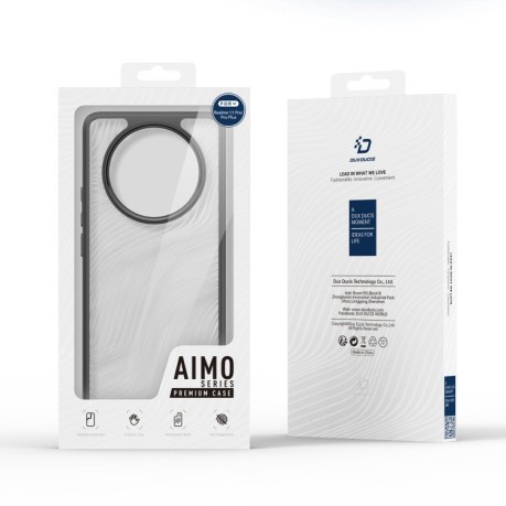 Противоударный чехол DUX DUCIS Aimo Series для Realme 11 Pro 5G/11 Pro+ 5G - черный