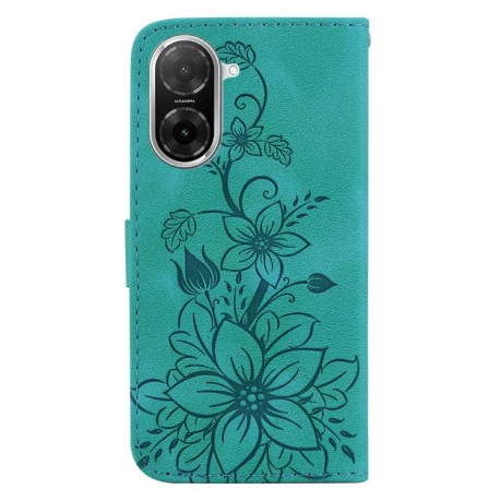 Чехол-книжка Lily Embossed Leather для Xiaomi Redmi A5 4G 173.3mm - зеленый