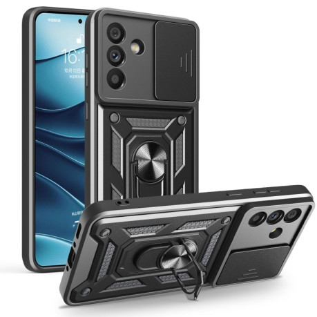 Протиударний чохол Sliding Camshield для Samsung Galaxy A56 5G - чорний