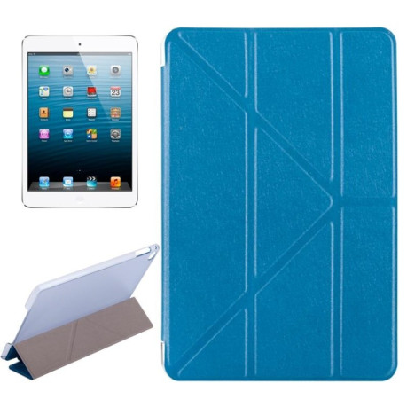 Чехол-книжка Transformers Silk Texture для iPad mini 4 - синий