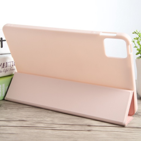 Чехол-книжка Litchi Texture для Xiaomi Pad 7 / Pad 7 Pro - розовый