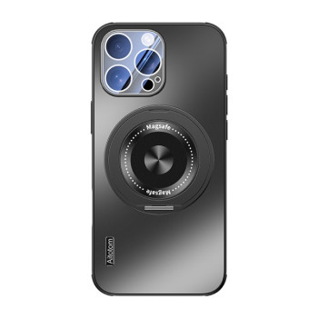 Противоударный чехол Cooling MagSafe Magnetic для iPhone 16 Pro Max - серый