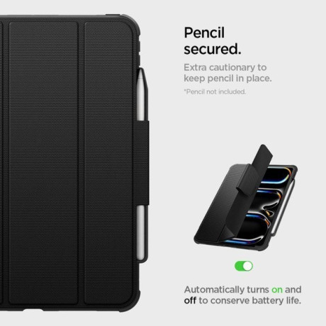 Оригинальный чехол Spigen Rugged Armor для iPad Pro 11 - Black