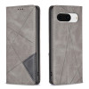 Чохол-книжка Rhombus Texture для Google Pixel 8 - сірий