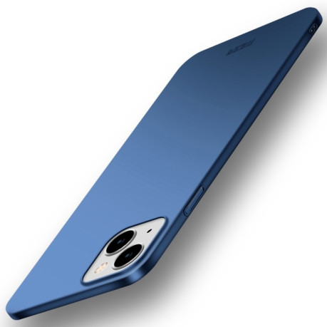Ультратонкий чехол MOFI Frosted PC на iPhone 15 Pro - синий
