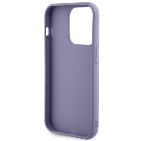 Оригинальный чехол Guess Sequin Script Metal для iPhone 15 Pro Max - purple