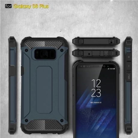 Протиударний чохол Rugged Armor для Samsung Galaxy S8+/G9550- темно-синій