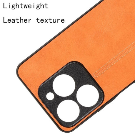 Ударозахисний чохол Sewing Cow Pattern для Realme C63/C61 4G/Narzo N63 - жовтий