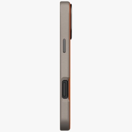 Оригинальный чехол Uniq Lyden DS Magclick Charging на iPhone 17 Pro Max  - Orange-Gray