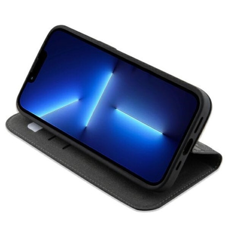 Оригінальний чохол-книжка Karl Lagerfeld Saffiano Monogram для iPhone 14 Pro Max - black