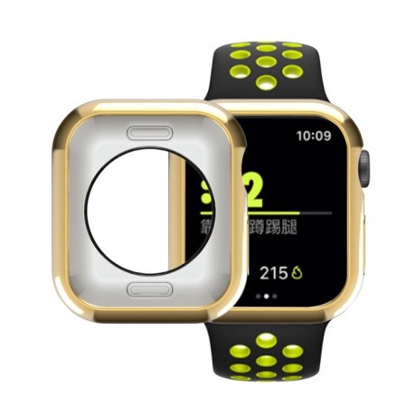 Протиударна накладка Round Hole для Apple Watch Series 5 / 4 44mm - золота