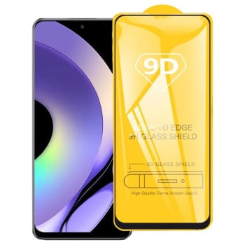 Захисне скло 9D Full Glue Full Screen Realme 10 Pro - чорне