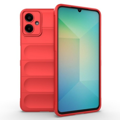 Силіконовий чохол Magic Flannel для Samsung Galaxy A06 4G - червоний