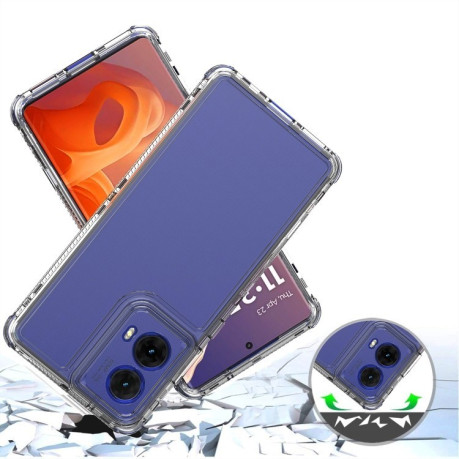 Противоударный чехол Acrylic для Motorola Moto G85 5G - прозрачный