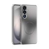 Противоударный чехол ABEEL Heat Dissipation Frosted MagSafe для Samsung Galaxy S26 5G — серебристый