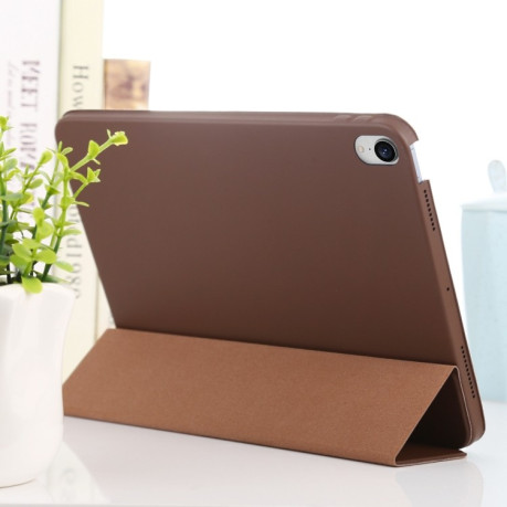 Чехол-книжка 3-fold Solid Smart для iPad mini 6 - коричневый