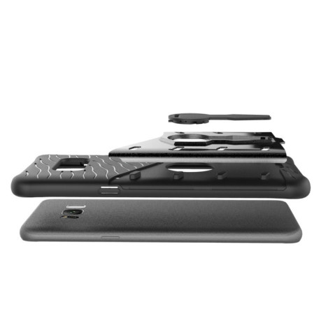 Противоударный чехол 360 Degree Spin Tough Armor на Samsung Galaxy S8 + / G9550-черный