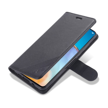 Чехол-книжка AZNS Calf Texture на Xiaomi Mi Note 10 Lite - черный