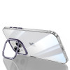 Противоударный чехол SULADA Aluminum Alloy Lens Holder для iPhone 15 - фиолетовый