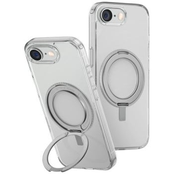 Оригинальный чехол UNIQ Swivix 360 Rotating Kickstand на iPhone 16e - Gray