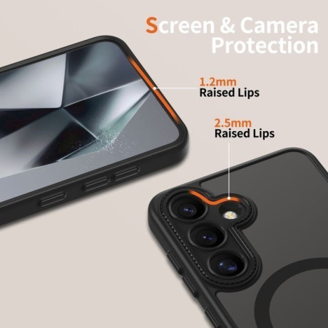 Чехол Tech-Protect MagCam MagSafe для Samsung Galaxy S25 - Black