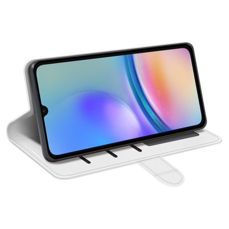 Чехол-книжка R64 Texture Single для Samsung Galaxy A05s - белый