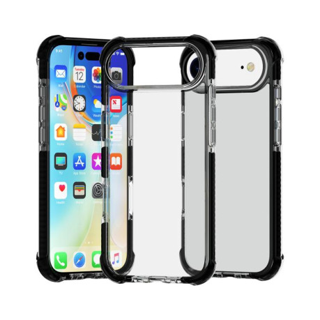 Противоударный акриловый чехол Four-corner на iPhone Air - черный
