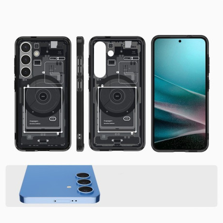 Оригинальный чехол Spigen Ultra Hybrid  Zero One Mag Case для Samsung Galaxy S25  - Black