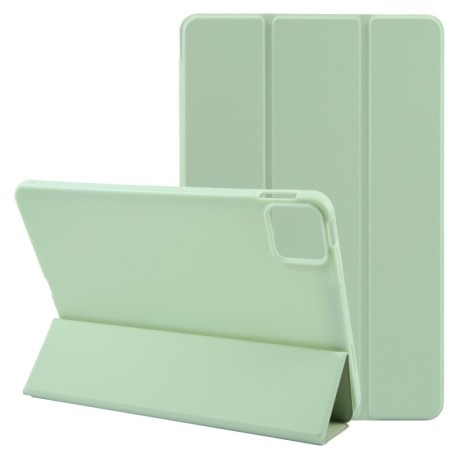 Чохол-книжка Three-fold Holder Flip на iPad Pro 11 2024 - зелений