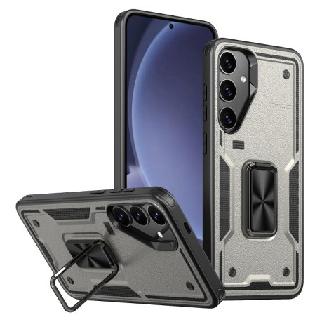Протиударний чохол HMC 360 Degree Rotating Holder для Samsung Galaxy S25+ 5G - сірий